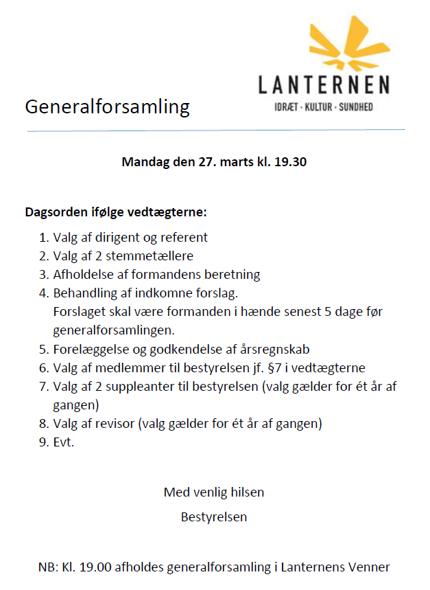 Generalforsamling 2023 2